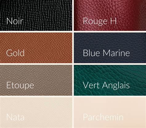 hermes dark grey color|hermes luggage color chart.